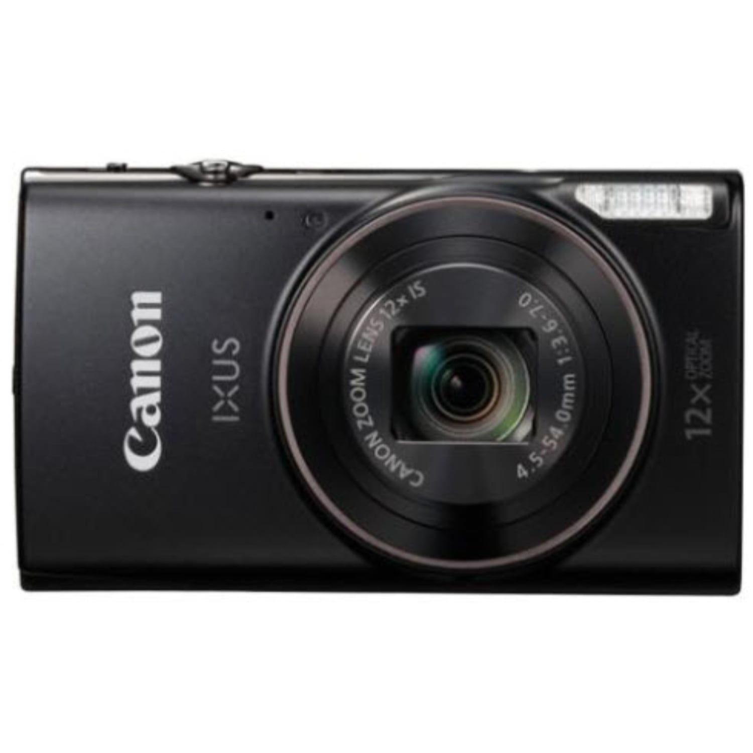 Canon PowerShot IXUS 285 / ELPH 360 HS 12X Optical Zoom Digital Camera (Black) - Walmart.com