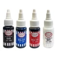 thumbnail image 1 of Trousse de Départ GEL Colorant Alimentaire - Noir, Bleu ROYAL, Rouge Vif et Blanc 1 OZ, 1 of 2