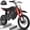Black, variant on Electric Dirt Bike for Teens Adults, Electric Motorcycle 48V23Ah, Mid-Drive Motor 3500W Peak 38mph 53-Mile Range, Hydraulic Nitrogen Dual Shock Absorbers White with Lock