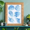 thumbnail image 5 of Seashell Plastic Stencil for Walls and Crafts DIY 11.7x8.3 inch Reusable The Undersea World Drawing Painting Stencil Template for Painting on Wood Floor Furniture Paper and Fabric, 5 of 9