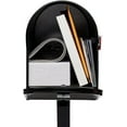 thumbnail image 3 of Mailbox To Go Galvanized Steel Mailbox and Post Kit, Black, Medium Capacity, 3 of 5