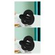 thumbnail image 1 of Kearding Boho Wood Chain Link Knot Sculpture Living Party Cabinet  Crafts Room Negro 2piezas, 1 of 1