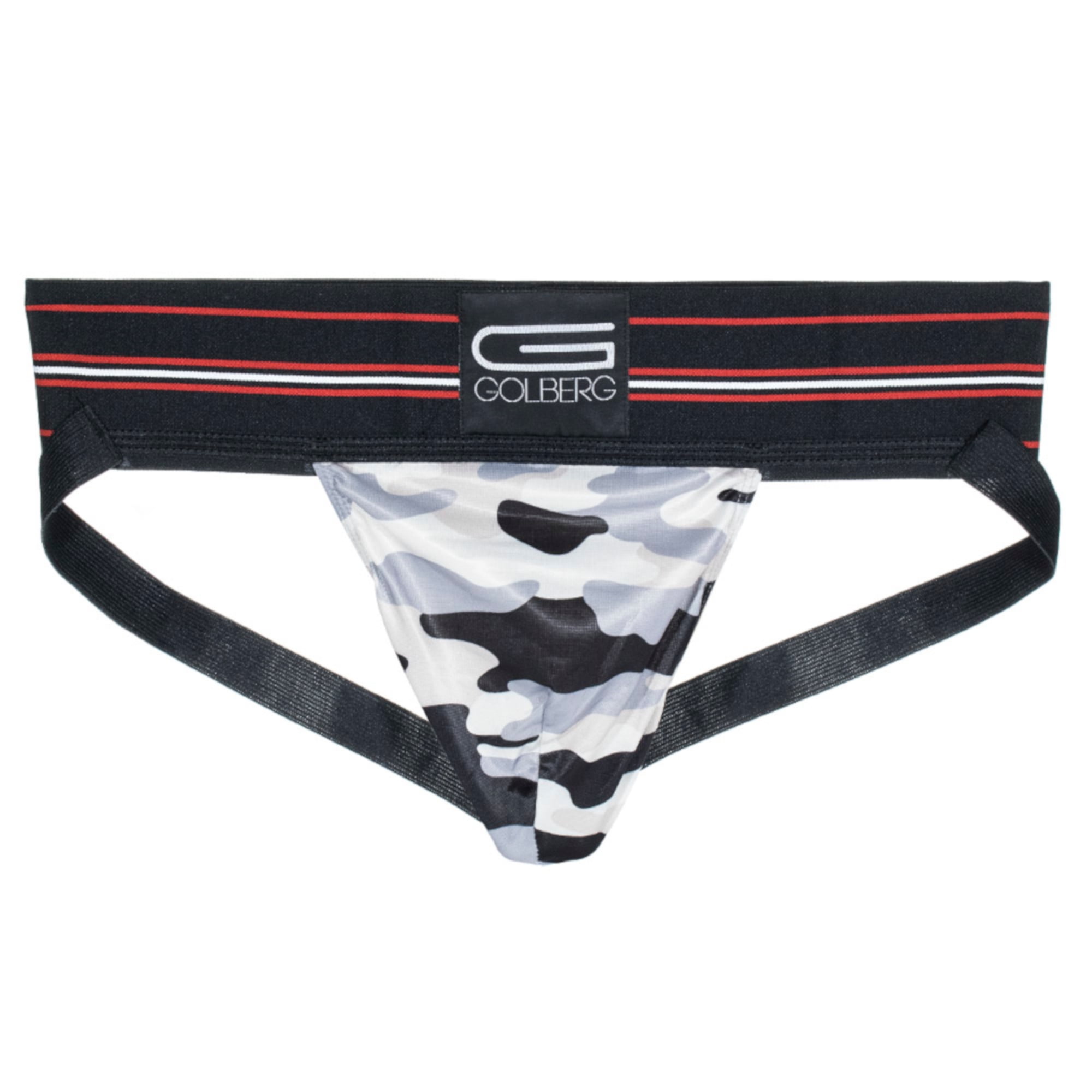Golberg Men's Athletic Supporter Contoured Waistband for Comfort