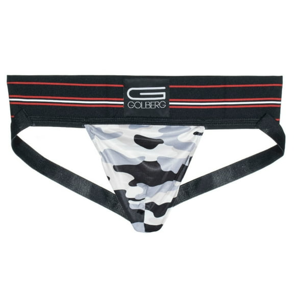 Golberg Men's Athletic Supporter - Contoured Waistband for Comfort - Multiple Sizes and Colors