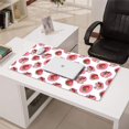 thumbnail image 3 of Long Mouse Pads for Desk,Pink Cow Strawberry Pattern Desk Mats on Top Of Desks, Desk Mouse Pad Extra Large with 3mm Non-Slip Base and Stitched Edge for Gaming,Office,Work,Home 31.5"x15.7", 3 of 6