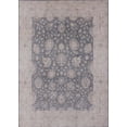 thumbnail image 1 of Ahgly Company Indoor Rectangle Mid-Century Modern Silver Pink Oriental Area Rugs, 8' x 10', 1 of 6