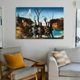 thumbnail image 6 of Salvador Dali Wall Art Prints 《Swans Reflecting Elephants》art Poster Poster Cool Artworks Painting Wall Art Canvas Prints Hanging Picture Home Decor Posters Gift 16x24inch(40x60cm), 6 of 6