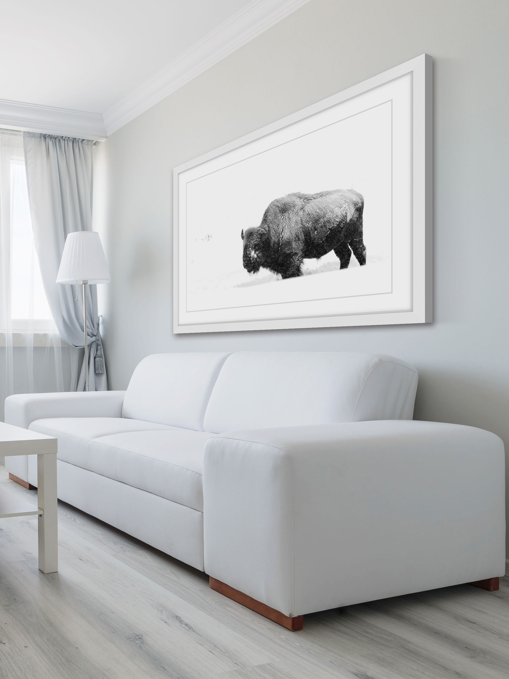 "Winter Coat" Framed Painting Print