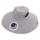 thumbnail image 1 of Sombreros para mujer con ventilador solar, visera, protección solar, ventilador de carga, sombreros de protección solar, prácticos sombreros de poliéster para mujer, 1 of 1
