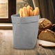 thumbnail image 3 of Bolsas de papel kraft lavables bolsas de recipientes de comida para galletas frutas para pan de fruta, 3 of 6