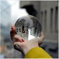 thumbnail image 5 of （10CM）Optical Glass Reflective Spheres, Crystal Sphere Ball, Decor Photography Ball, Clear Contact Juggling Ball, No Stand, 5 of 5