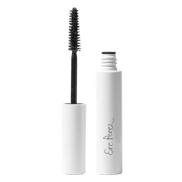 Ere Perez - Máscara de pestañas resistente al agua natural con aguacate | Belleza limpia vegana y libre de crueldad (Negro 0.35 oz | 10 ml)