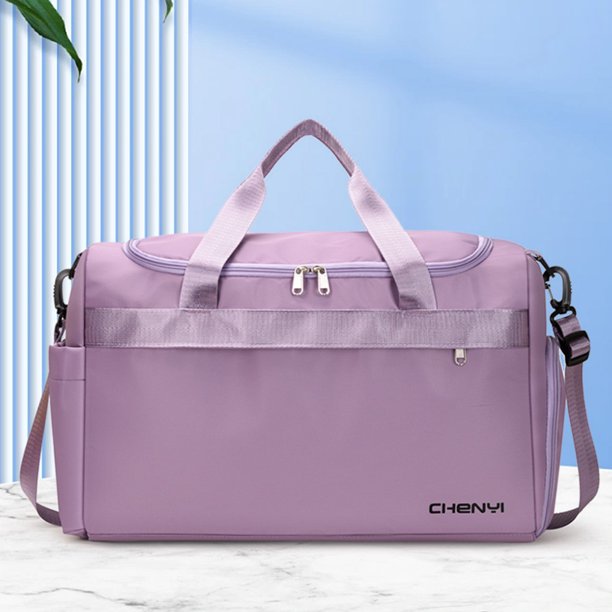 Bolsa De Ejercicios Oxford Dry Wet Separation Bolsas de gran capacidad para viajes, natación (púrpura) Tmvgtek Para Estrenar