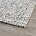 thumbnail image 3 of Pemberly Row Transitional 60 x 96" Heathered Wool Area Rug in Gray/Ivory, 3 of 4