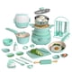 thumbnail image 3 of Mini cocina, juego completo de cocina real, utensilios de cocina pequeños para niñas, traje para niños, juego educativo para bebés, juguetes para la casa, 3 of 4