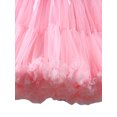 thumbnail image 3 of Women Tulle Tutu Skirt Solid Color Summer Casual Elastic Mini A-Line Skirt for Beach Club Streetwear, 3 of 4