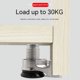 thumbnail image 3 of 8 Uds niveladores de muebles patas niveladoras de alta resistencia patas niveladoras de muebles ajustables para suelos irregulares, 3 of 5