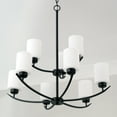 thumbnail image 5 of Capital Lighting 415291BZ-338 Dixon 9 Light 28" Wide Chandelier - Bronze, 5 of 7