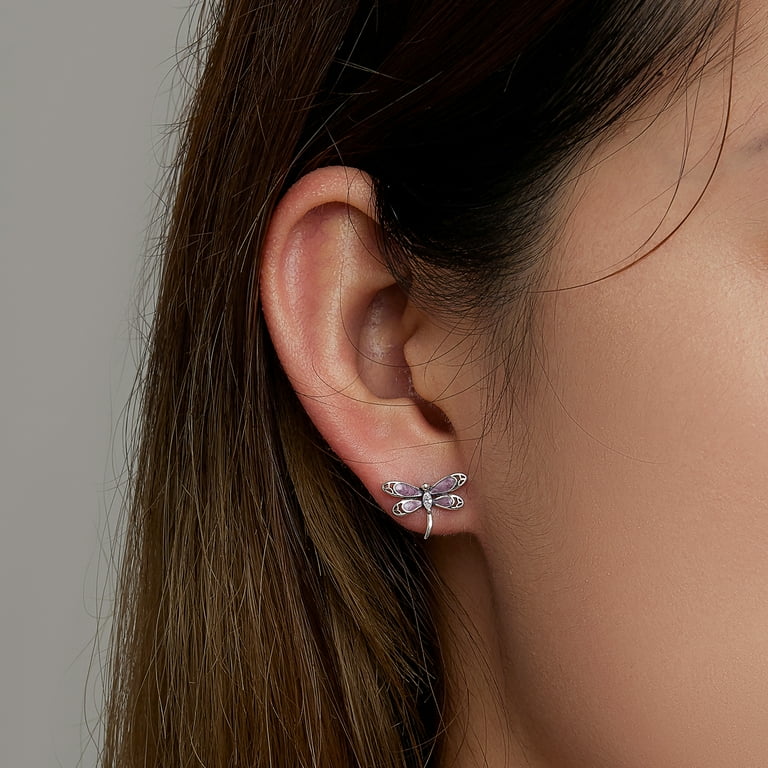 Dragonfly hot sale tragus earring