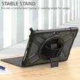 thumbnail image 5 of Dteck for Surface Go 4 (2023)/Surface Go 3 (2021)/ Surface Go 2 (2020), Surface Go (2018),Heavy Duty Shockproof Rugged Case with Kickstand and Hand Strap, Compatible with Type Cover Keyboard,Black, 5 of 13