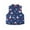 Dark Blue, variant on Esaierr Boys Girls Puffer Cotton Vest Printed Stand Collar Waistcoat Fall Winter Sleevelss Jacket for Kids Toddler 2-12Y