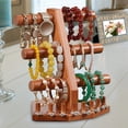 thumbnail image 2 of 3 Tier Bangle Rack Portable Decorative Jewelry Stand for Lady Dressing Table, 2 of 8
