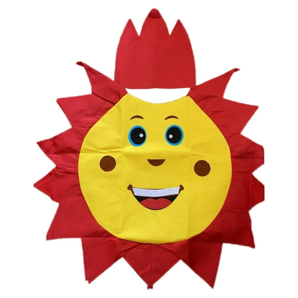 Disfraz de clima para niños, ropa y sombrero para niños pequeños en edad preescolar para Navidad. Sol