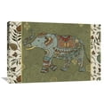 thumbnail image 1 of Global Gallery Daphne Brissonnet 'Elephant Caravan IIF' Canvas Wall Art, 1 of 4
