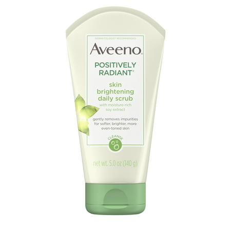 Aveeno Positively Radiant Skin Brightening Exfoliating Face Scrub 5 (Best Face Wash For Big Pores)