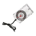 thumbnail image 2 of Orienteering Compass Multifunctional Compass Map Scale Ruler with Lanyard for Hiking Backpacking Navigation, 2 of 17