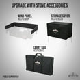 thumbnail image 7 of Hike Crew 150,000 BTU Gas Camping Stove - Portable Outdoor Cooking Equipment, 7 of 7