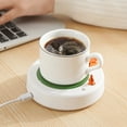 thumbnail image 2 of Magnetic Stirring Hot Plate Green USB Powered Automatic Stirrer Thermostatic Heating Pad for Coffee Tea Beverage, 2 of 6