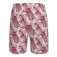 thumbnail image 6 of Kdxio Orchids Flowers Pattern Mens Casual Shorts - Drawstring Summer Beach Sports Shorts for Men, 6 of 9