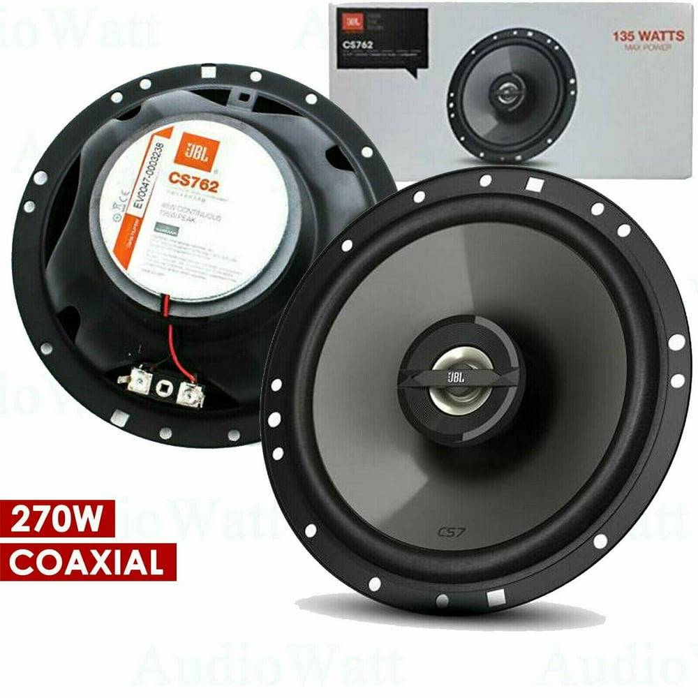 2x JBL CS762 6.5" 270W 2WAY WOOFER COAXIAL SPEAKERS CS7 SERIES CAR