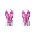 thumbnail image 3 of Apliques de encaje resistentes y duraderos para corpiño de boda o accesorio de vestido de baile rosa rosa rojab 2Conjunto Monstrate, 3 of 6