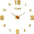 thumbnail image 1 of Frameless DIY Wall Mute Clock 3D Mirror Surface Sticker Home Office Decor, 1 of 1