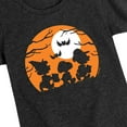 thumbnail image 3 of Peanuts - Trick Or Treat Silhouettes - Toddler And Youth Girls Short Sleeve Graphic T-Shirt, 3 of 6