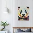 thumbnail image 4 of Nawypu Colorful Animal Canvas Poster Wall Art Decoration, Panda Poster Wall Decoration for Bedroom, Living Room, Kids Room, Study Room, Home Decor., 4 of 5