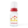 thumbnail image 1 of Lollaland Glass Baby Bottle - Bold Red (4oz), 1 of 1