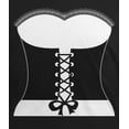 thumbnail image 4 of Halloween French Maid Costume Mens Long Sleeve T Shirt, 4 of 5