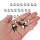 thumbnail image 5 of Cuentas Espaciadoras De Acero Inoxidable, Cuentas Sueltas Sin Costuras Impermeables A Prueba De Herrumbre Color Acero 50 Unids/bolsa Para Abalorios Para Fabricación Artesanal ANGGREK Stainless Steel Spacer Beads, 5 of 8
