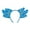 Multicolor Blue salamander 2, variant on Yokua Plush Salamander Hairhoop Women Animal Theme Headband Kids Funny Ear Hairhoop