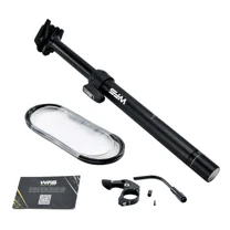 WFS Flex Remote External Dropper Post 27.2X395mm Travel 110mm, Black, SP03JD27.2X395BLK