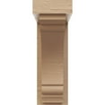 thumbnail image 2 of 3"W x 6"D x 9"H Classic Warren Rough Cedar Woodgrain TimberThane Corbel, Primed Tan, 2 of 6