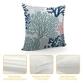 thumbnail image 4 of MLJA Beach Theme Body Pillow Cover,Nautical Blue Coral Ocean Marine Coastal,Pillow Case Protector with Zipper Decorative Soft Rectangle Bed Pillowcases for Bedroom,Couch,Home Gifts,Teal Blue, 4 of 5