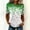 #26Green, variant on Byworldtasic St Patrick's Day Shirt for Women Short Sleeve Crewneck Loose Saint Patricks Day Tee Tops