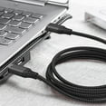 thumbnail image 5 of Nylon Braided USB3.0 Extension Cord Data Transfer Cable Line Double Male End Connectors Wire for Camera, Cooling Fan, 5 of 9