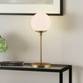 thumbnail image 6 of Evelyn&Zoe Contemporary Metal Globe & Stem Table Lamp, 6 of 9
