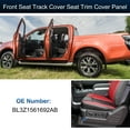 thumbnail image 3 of Cubierta de recorte del asiento del lado del pasajero derecho para Ford F-150 2011-2014 No.BL3Z1561692AB Cubierta de pista del asiento delantero Bezel negro, 3 of 6