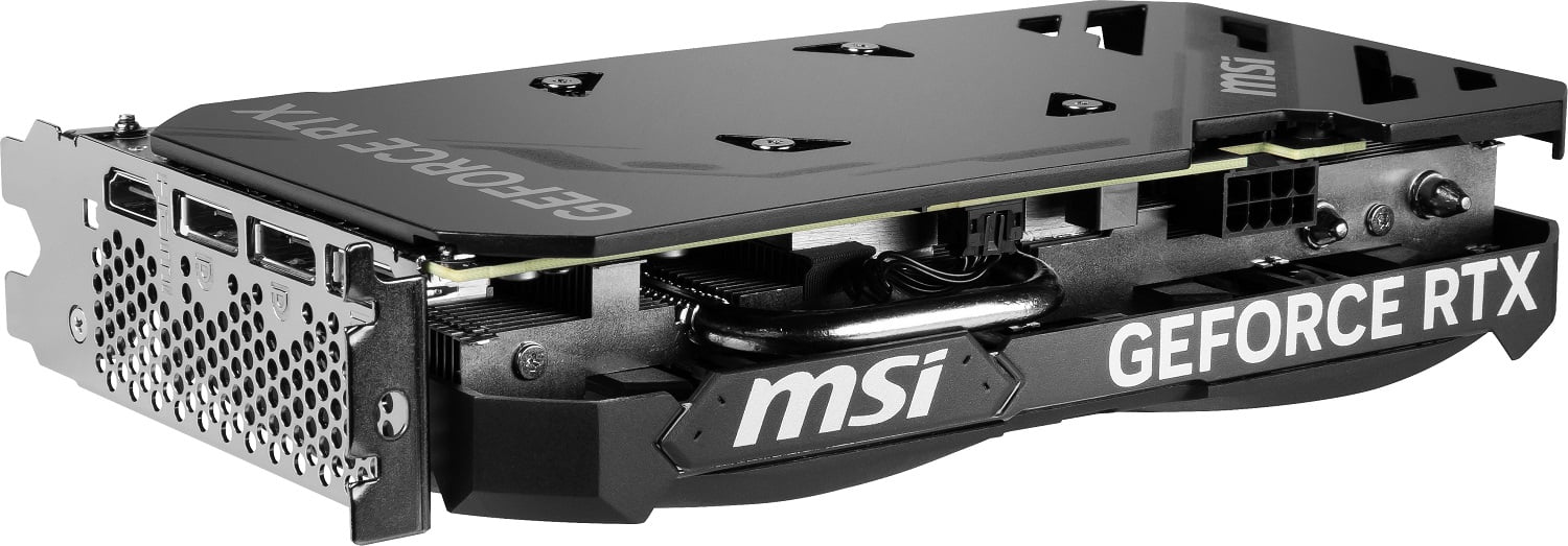 MSI GeForce RTX 4060 Ti VENTUS 2X BLACK GPU, 8GB GDDR6, PCI MSI GeForce RTX 4060 Ti VENTUS 2X BLACK GPU, 8GB GDDR6, PCI